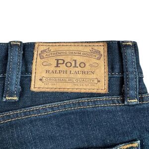 Polo Ralph Lauren the Hampton relaxed straight fit jeans dark wash mens 38x34